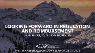The Future of Regulation and Reimbursement from Washington